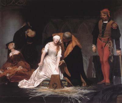 Jean Auguste Dominique Ingres The Execution of Lady Jane Grey (mk04) Sweden oil painting art
